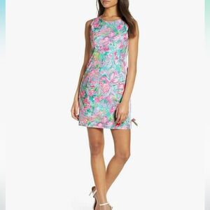 Lilly Pulitzer Mila Stretch Shift Dress, Size 0 Pink